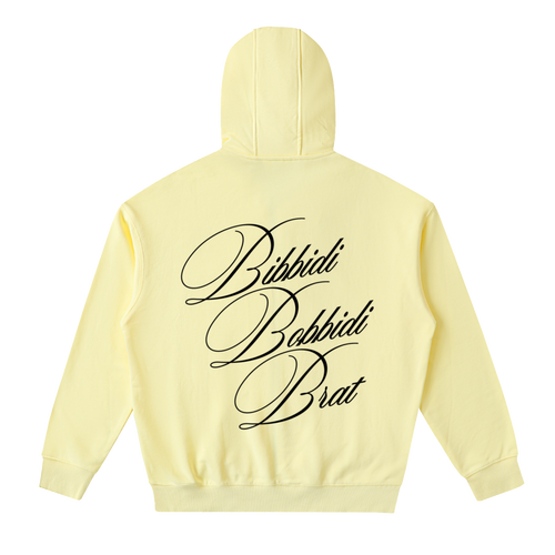 Bibbidi Bobbidi Brat Drop-Shoulder Zip Up Hoodie