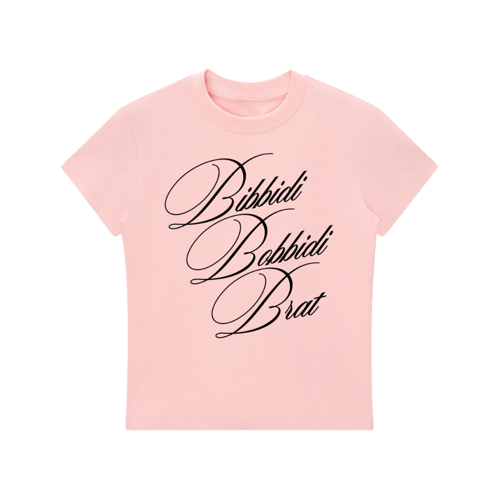 Pink Bibbidi Bobbidi Brat Baby Tee