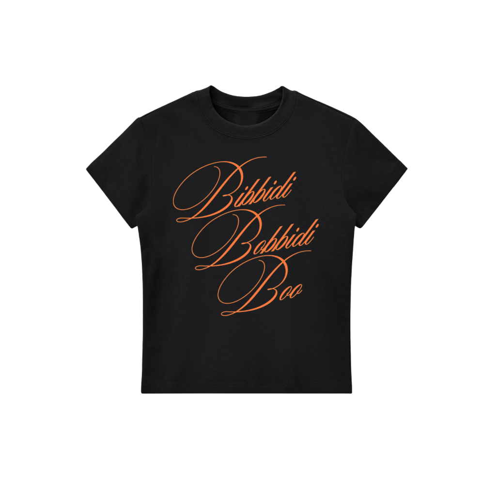 Orange Bibbidi Bobbed BOO Baby Tee