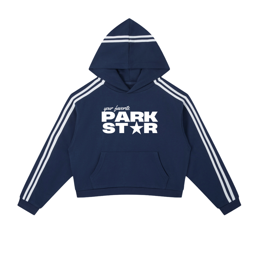 Park Star Cropped Hoodie