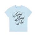 Blue Bibbidi Bobbidi Brat Baby Tee