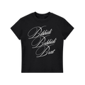 Black Bibbidi Bobbidi Brat Baby Tee