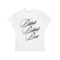 White Bibbidi Bobbidi Brat Baby Tee